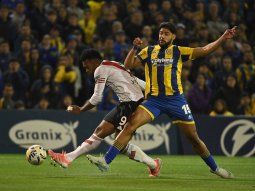 Rosario Central se lo dio vuelta a River y le ganó 2-1 en un partido caliente