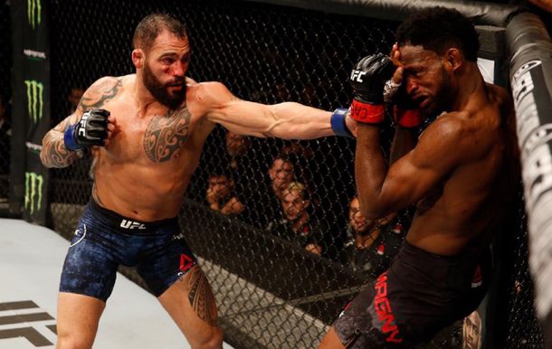 Ponzinibbio y otra gran actuación. Foto: @UFCEspanol