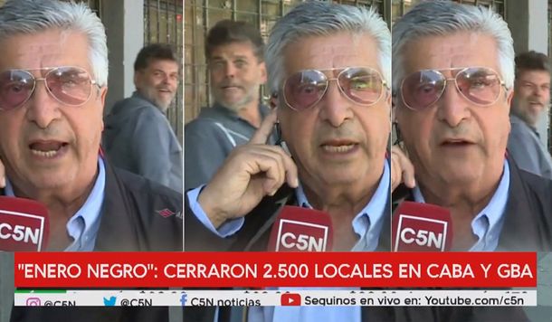 Alfredo Casero se burló en un móvil de C5N de los despidos en la era Macri