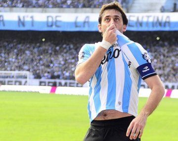 Aseguran que Diego Milito analiza por estas horas ir por la presidencia de Racing