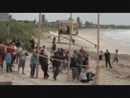 Uruguay: impresionante operativo para retirar la ballena