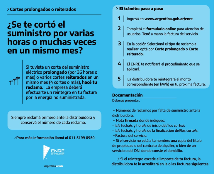 Cómo Hacer El Reclamo Por Corte De Luz