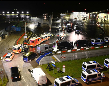 Suspendieron los vuelos del aeropuerto de Hamburgo: un hombre tomó de rehén a su hija