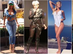 Vicky Xipolitakis, Carmen Barbieri, Cande Ruggeri y Ale Maglietti se animaron al rosa