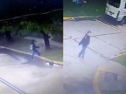 Se difundieron las últimas imágenes de Maitena con vida caminando por las calles de Merlo.