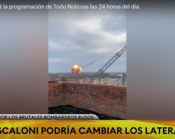 Bomba de TN: Scaloni hace cambios por los brutales bombardeos rusos