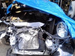 Porsche post accidente Porsche post accidente