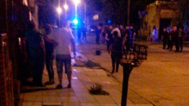 Los delincuentes se escaparon sin robar nada