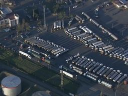 El paro, en una vista aérea El paro, en una vista aérea