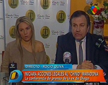 Rocío Oliva disparó contra el entorno de Diego Maradona