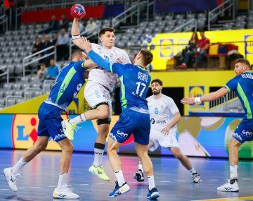 Dura derrota: Los Gladiadores perdieron otra vez en el Mundial de handball