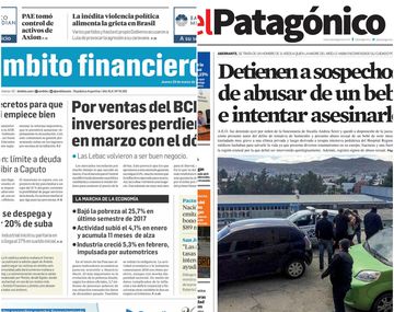 Tapas de diarios del jueves 29 de marzo de 2018