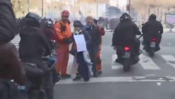 Violenta represión en el Congreso