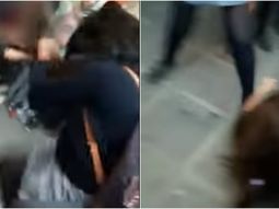 Dos alumnas fueron filmadas peleándose Dos alumnas fueron filmadas peleándose