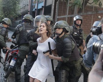 Damiana salía de trabajar cuando la detuvieron