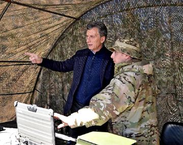 Macri desplegó al Ejército para seguridad interior - Crédito:&nbsp;@Ejercito_Arg