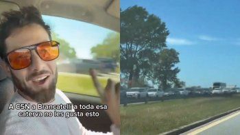 periodista libertario se filmo manejando en la ruta 2, y sin cinturon: piden que lo sancionen periodista libertario se filmo manejando en la ruta 2, y sin cinturon: piden que lo sancionen