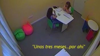Así fue la Cámara Gesell que realizó la psicóloga Así fue la Cámara Gesell que realizó la psicóloga