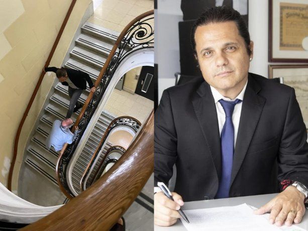 VIDEO: El referente antivacunas de Canosa y socio político de Bullrich atacó a golpes a un abogado