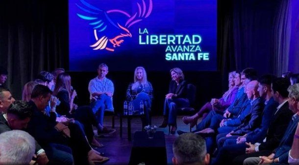 Karina Milei presentó a los candidatos de La Libertad Avanza para Santa Fe