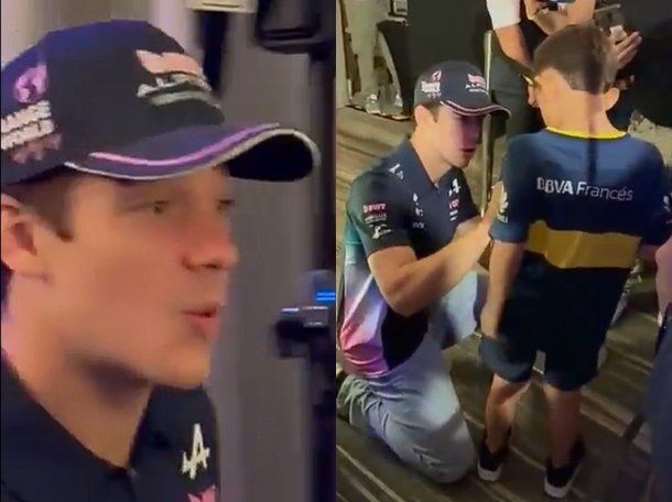 El gesto viral de Franco Colapinto con un niño hincha de Boca que conmovió a todos en México