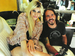 el modesto primer tatuaje de charlotte caniggia