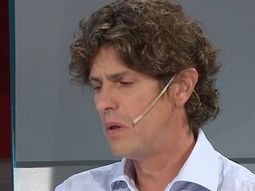Martín Lousteau fue invitado a la señal de noticias en la que trabajaba Débora Pérez Volpin