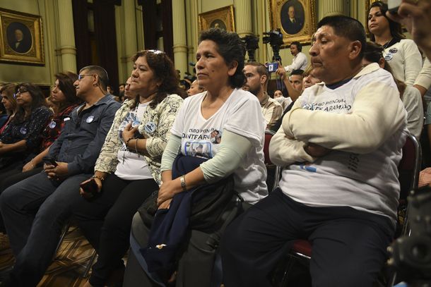 Familiares de los tripulantes del ARA San Juan