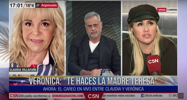 Explotó el rating de Jorge Rial: cuánto midió con el cruce entre Verónica Ojeda y Claudia Villafañe