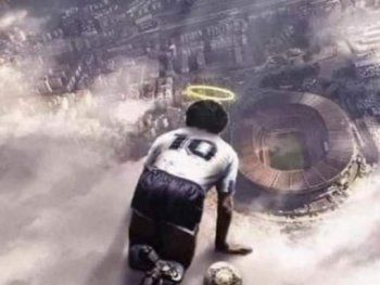 Hola Diego: memes al Cielo para que Maradona ayude a la Argentina