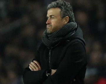 La desazón de Luis Enrique tras la goleada ante PSG