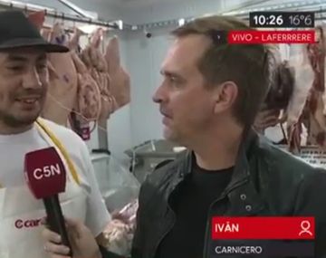 Tenía una carnicería y volvió a ser empleado: Hay historias muy duras que cuenta la gente