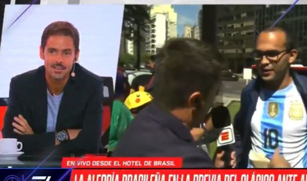 Un argentino se infiltró en la hinchada de Brasil e hizo estallar a Mariano Closs: Les vamos a romper el...
