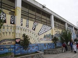El edificio donde funcionan las escuelas&nbsp;