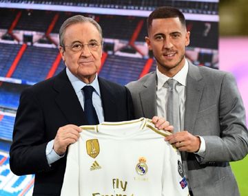 Eden Hazard presentado como nuevo jugador del Real Madrid