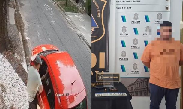 Detuvieron a un policía acusado de secuestrar y abusar de una joven en La Plata a plena luz del día