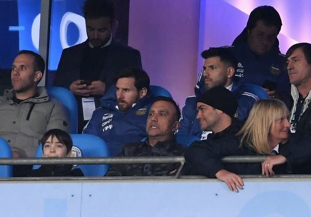 Lionel Messi y Sergio Agüero