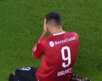 Gigliotti se perdió un gol cantado