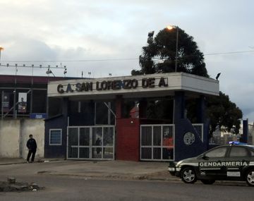 Hombre armado se metió en la práctica de San Lorenzo: lo detuvieron