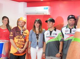 Conferencias de los equipos Total y Kärcher/KTM