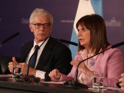 Patricia Bullrich y Mariano Cúneo Libarona.