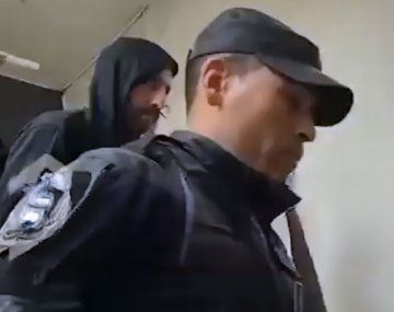 Video: así ingresó Pablo Laurta a los Tribunales de Entre Ríos