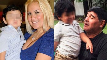 Verónica Ojeda y Diego Maradona Verónica Ojeda y Diego Maradona