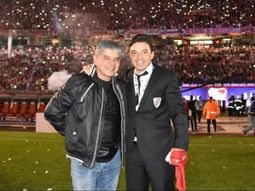 La dedicatoria de Gallardo para su papá que emocionó a todos