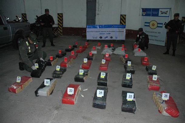 Incautaron más de 400 kilos de marihuana en Itatí