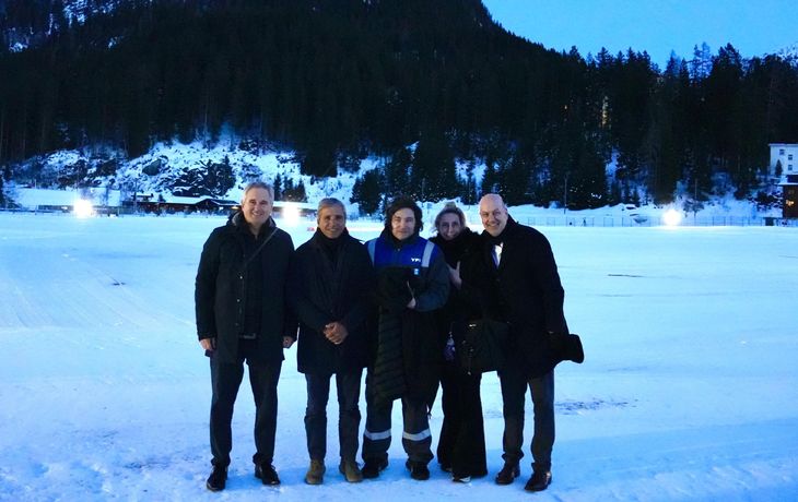 Javier Milei llegó a Davos para participar del Foro Económico Mundial
