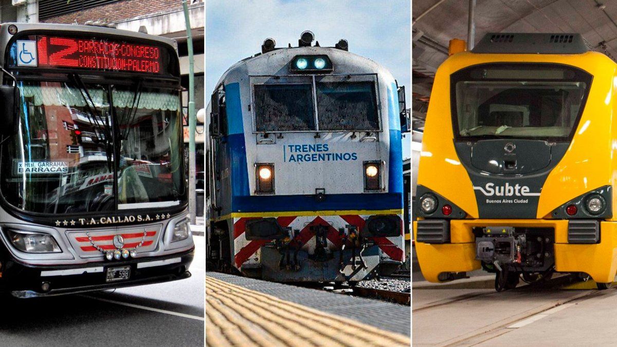 Cómo Será El Paro De Colectivos, Subtes Y Trenes Del Lunes 6 De Mayo