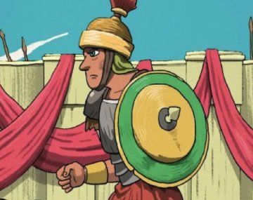 Encontrá la espada del gladiador en 10 segundos