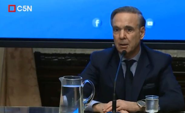 Pichetto dijo que no cambiará su postura sobre el pedido de desafuero de Cristina Kirchner