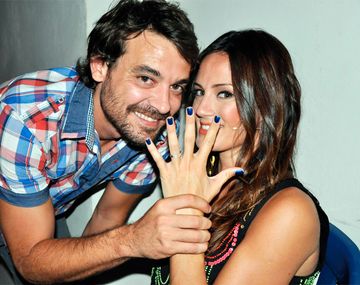 Paula Chaves siguió de cerca el debut de Pedro Alfonso en el teatro